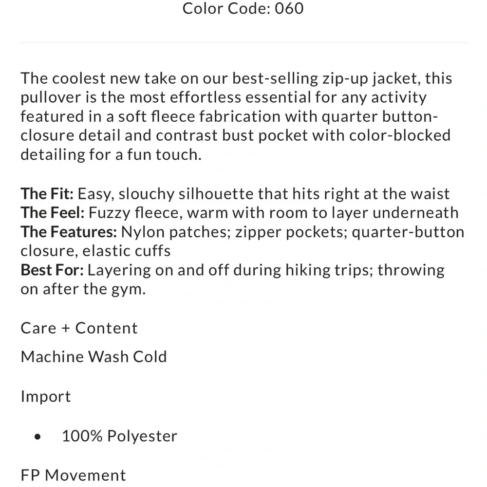 HIT THE SLOPES COLOR BLOCK PULLOVER BY FREE PEOPLE - Picture 8 of 9